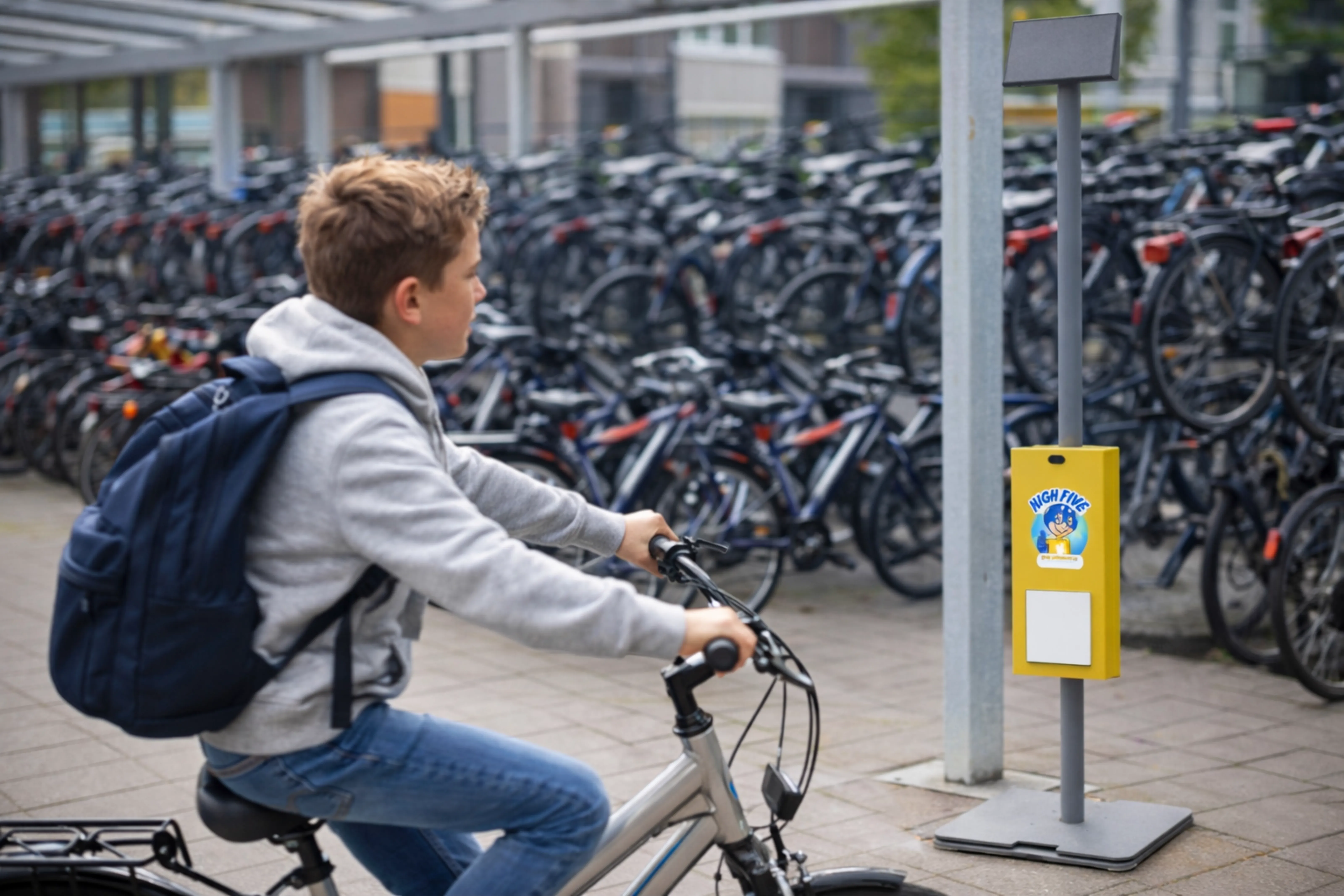 Five boost voor fietsers