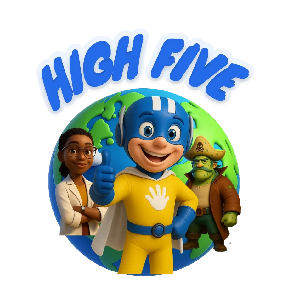 High-Five on a mission